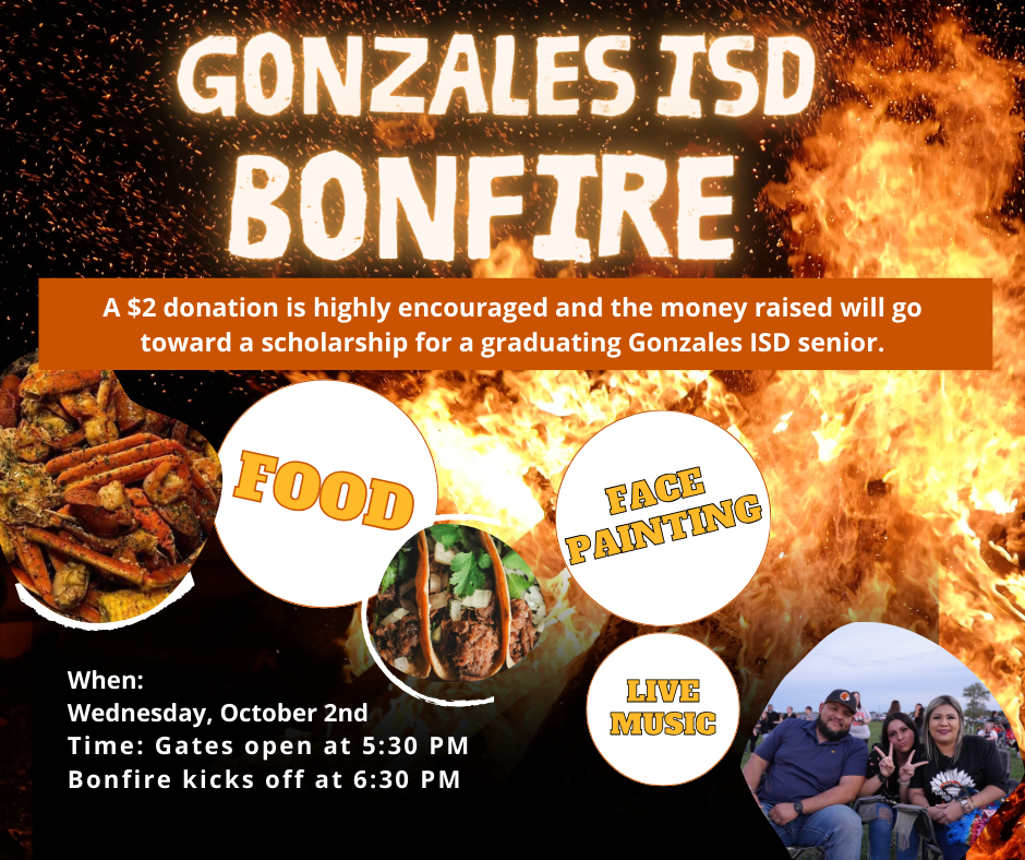  Mark your calendars for Wednesday, October 2nd—this year’s bonfire is going to be EPIC! 